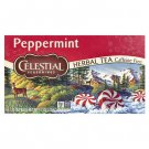 Celestial Seasonings Peppermint 20 tea bags Caffeine-Free Herbal Tea