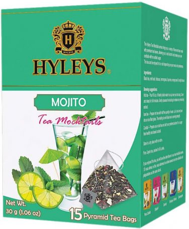 Hyleys Tea Mocktails Black Tea with Mojito