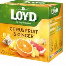 LOYD Citrus Fruit and Ginger Herbal tea · Product of Poland