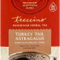 TEECCINO Mushroom Herbal Tea Turkey Tail Astragalus 10 count