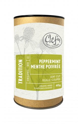 Peppermint Organic Herbal Tea Clef des Champs 40g