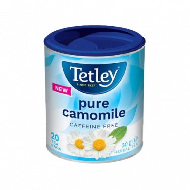 Tetley Pure Chamomile Herbal Tea 20 tea bags