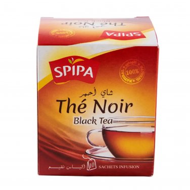 Spipa Premium Traditional Tunisian Black Tea Robust Morning Blend 10 Bags