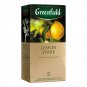 Greenfield Premium Lemon Spark Citrus Black Tea Blend 25 Tea Bags