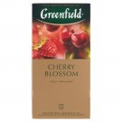 Greenfield Tea Cherry Blossom 25 tea bags · Product of Russia Greenfield Tea Cherry Blossom 25 tea bags · Product of Russia