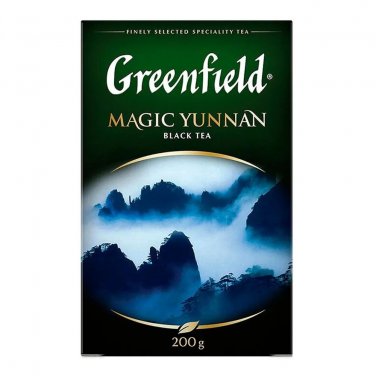 Greenfield Magic Yunnan 200g tea bags &Acirc;&middot; Product of Russia
