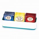 Joie Tea Box Holds 36 tea bags + free tea samples