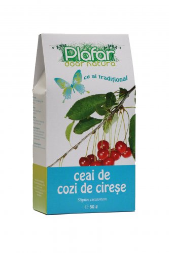 Plafar Cherry Stems Herbal Tea 50g Product of Romania