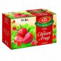 Fares Strawberries and Wild Strawberries Herbal Tea 20 tea bags Product of Romania