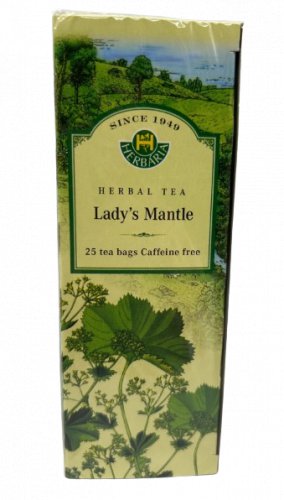 Lady's Mantle Tea 25 tea bags Herbaria wild crafted since 1949