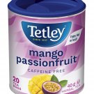 Tetley Mango Passionfruit Herbal Tea - 20 Tea Bags, 40 Grams, Naturally Caffeine Free
