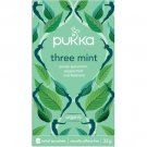 PUKKA Three Mint Tea Herbal Tea 20 un Organic