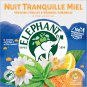 Elephant Tranquil Night with Honey - Nuit Tranquille Miel Herbal Tea - 20 tea bags