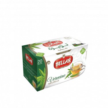 Bellar Verbena Tea 20 Count Verbeine Lemon Verbena &Acirc;&middot; Product of Morocco