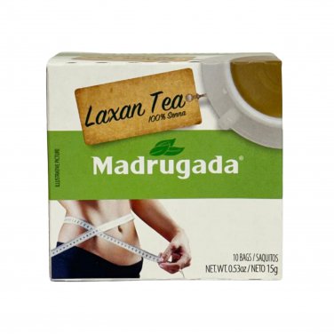 Madrugada Laxative Herbal Tea &Acirc;&middot; Te Laxan 100% Senna