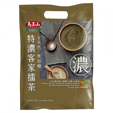 Taiwan Greenmax Extra Rich Hakka Pestle Cereal No Sugar Add 360g (30g x 12 pcs)