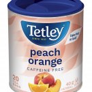 Tetley Peach Orange Herbal Tea Caffeine Free 20 tea bags
