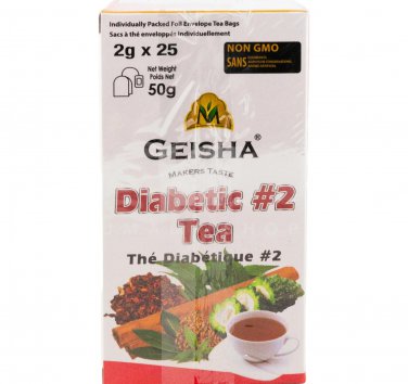 Geisha Premium Blend No. 2 Herbal Wellness Tea (25 Bags)