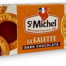 France St Michel Butter Shortbread Cookies, 121g Galette with Dark Chocolate France St Michel Butter Shortbread Cookies, 121g Galette with Dark Chocolate