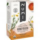 Numi Tea, Organic Tea, Honeybush, Caffeine Free, 18 Tea Bags, 1.52 oz 43.2 g
