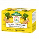 Tadin Pineapple Ginger Tea, Pineapple Ginger Root Herbal Tea 24ct Tadin Pineapple Ginger Tea, Pineapple Ginger Root Herbal Tea 24ct