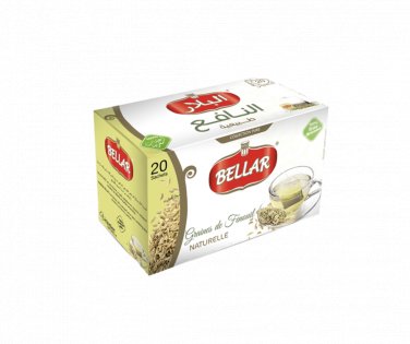 Bellar Fennel Seeds Tea 20 Count &Acirc;&middot; Product of Morocco