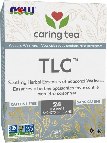NOW Caring Tea TLC 24 tea bags
