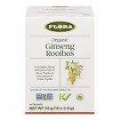 Flora, Herbal Tea Blend, Ginseng Rooibos, 16 Tea Bags, 1.13 oz (32 g) Flora, Herbal Tea Blend, Ginseng Rooibos, 16 Tea Bags, 1.13 oz (32 g)