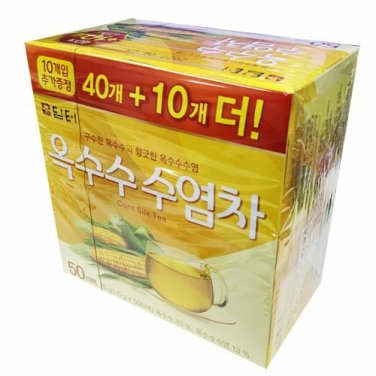 DAMTUH 100% Pure Corn Silk Tea 50 Tea Bags &Acirc;&middot; Product of Korea