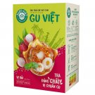JUSTVIET Tea Fruit Tea With Chia Seeds Litchi Flavour 200g · Product of Vietnam