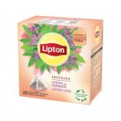 Lipton Lemon Verbena 20 Tea Bags Lucia-Lima · Product of Portugal