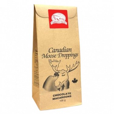 Chocolate Macaroons, Canadian Moose Droppings 100g &Acirc;&middot; Product of Canada