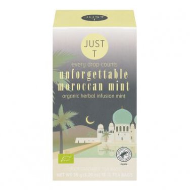Just T Unforgettable Moroccan Mint Herbal Tea 18ct &Acirc;&middot; Product of Germany