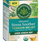 Traditional Medicinals Organic Lemon Verbena & Mint Soothing Herbal Tea 16 Tea Bags