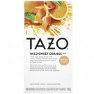 Tazo Organic Wild Sweet Orange Herbal Tea 20 Tea Bags