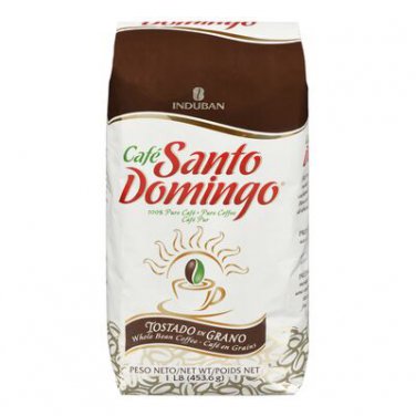 Santo Domingo Medium Roast Whole Bean Coffee 453.6g (16 oz) Bag