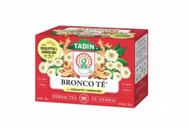 Tadin Bronco Herbal Tea 24 Tea Bags - Made in USA
