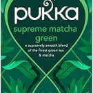 Pukka Herbs Premium Supreme Matcha Green Tea (20 Sachets) – Organic Whole Leaf Blend Pukka Herbs Premium Supreme Matcha Green Tea (20 Sachets) – Organic Whole Leaf Blend