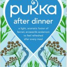Pukka After Dinner Organic Fennel Herbal Tea (20 Sachets) – Caffeine-Free Blend Pukka After Dinner Organic Fennel Herbal Tea (20 Sachets) – Caffeine-Free Blend