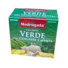 Madrugada Chá Misto Verde com Gengibre e Menta Mint Ginger Green Tea 10 Bags - Imported from Brazil Madrugada Chá Misto Verde com Gengibre e Menta Mint Ginger Green Tea 10 Bags - Imported from Brazil