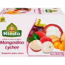 Hindu Premium Mangosteen Lychee Herbal Tea 20g 20 Tea Bags - Imported from Colombia