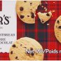 Walker's Shortbread Chocolate Chip Cookies 125g Box - Imported from Scotland