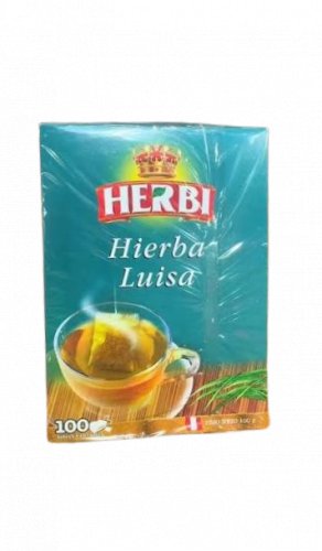 Lemongrass Tea, Te de Hierba Luisa 100ct - Imported from Peru