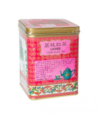 Golden Dragon Lichee Black Tea 180g Tin - Imported from China
