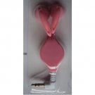 myTunes retractable earphones (Pink) - Was $9.99 NOW ONLY
