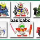Gashapon SD Gundam Part 19 Wing Tallgeese Leo GM Zaku