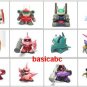 Gashapon SD Gundam Part 10 Zaku Gelgoog Dom Z"Gok Guncannon Zeong GM Guntank