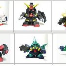 Gashapon SD Gundam Part 7 Z Zeta MK-II Hyakushiki Nemo Psyco Dijeh Bound Dog SET