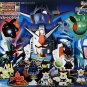 Gashapon SD Gundam Part 37 Z The-O Zeong Nu Sazabi Halo SET