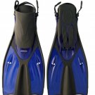 2011 TILOS GETAWAY TRAVEL SNORKELING & SWIM FINS; BLUE